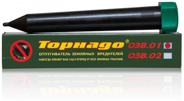 Торнадо Торнадо-ОЗВ.01 отпугиватель кротов, змей, медведки